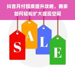 抖音月付额度提升攻略，商家如何轻松扩大提现空间