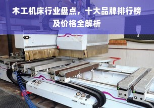 木工机床行业盘点，十大品牌排行榜及价格全解析