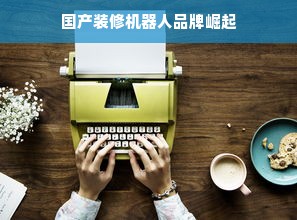 国产装修机器人品牌崛起