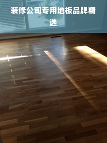 装修公司专用地板品牌精选