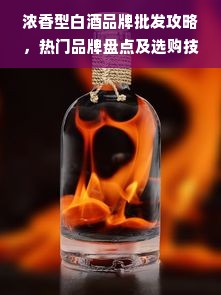 浓香型白酒品牌批发攻略，热门品牌盘点及选购技巧