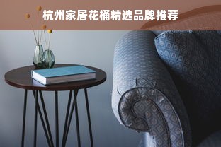 杭州家居花桶精选品牌推荐