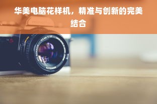 华美电脑花样机，精准与创新的完美结合
