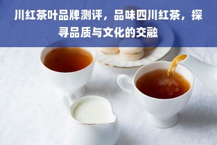 川红茶叶品牌测评，品味四川红茶，探寻品质与文化的交融