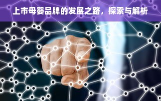 上市母婴品牌的发展之路，探索与解析