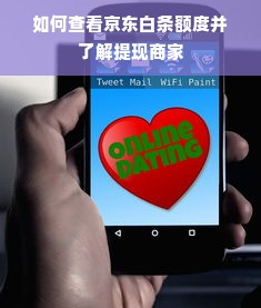 如何查看京东白条额度并了解提现商家