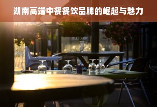 湖南高端中餐餐饮品牌的崛起与魅力