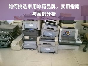 如何挑选家用冰箱品牌，实用指南与案例分析