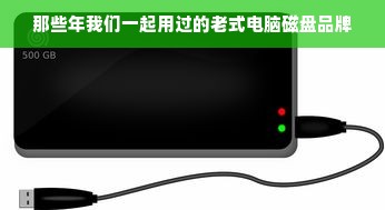 那些年我们一起用过的老式电脑磁盘品牌