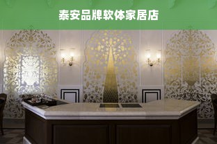 泰安品牌软体家居店