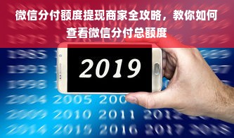 微信分付额度提现商家全攻略，教你如何查看微信分付总额度
