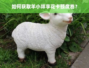 如何获取羊小咩享花卡额度卷？
