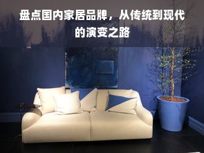 盘点国内家居品牌，从传统到现代的演变之路