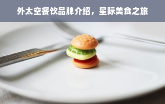 外太空餐饮品牌介绍，星际美食之旅
