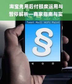 淘宝先用后付额度运用与暂停解析—商家指南与实用案例