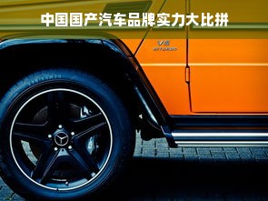 中国国产汽车品牌实力大比拼