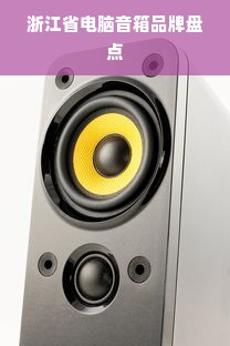 浙江省电脑音箱品牌盘点