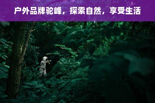 户外品牌驼峰，探索自然，享受生活