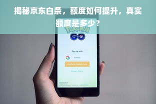 揭秘京东白条，额度如何提升，真实额度是多少？
