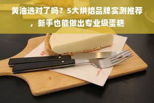 黄油选对了吗？5大烘焙品牌实测推荐，新手也能做出专业级蛋糕