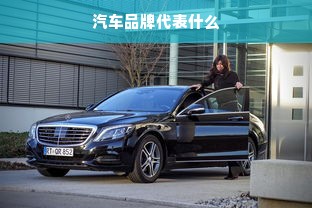 汽车品牌代表什么