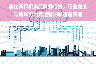 浙江两用机床品牌排行榜，行业龙头与新兴势力竞逐智能制造新赛道