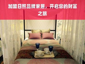 加盟日照品牌家居，开启您的财富之旅