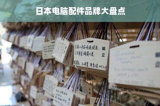 日本电脑配件品牌大盘点