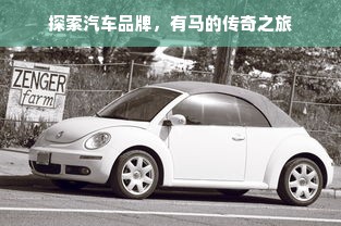 探索汽车品牌，有马的传奇之旅