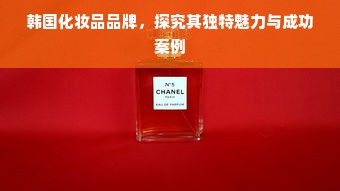 韩国化妆品品牌，探究其独特魅力与成功案例