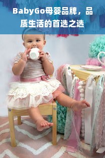 BabyGo母婴品牌，品质生活的首选之选
