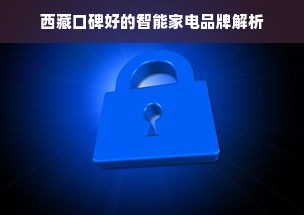西藏口碑好的智能家电品牌解析