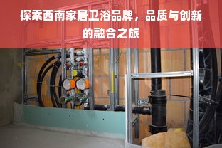 探索西南家居卫浴品牌，品质与创新的融合之旅