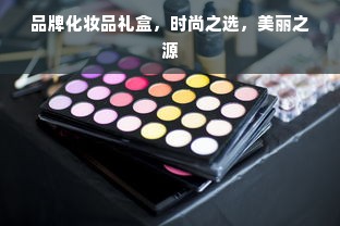 品牌化妆品礼盒，时尚之选，美丽之源
