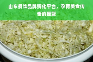 山东餐饮品牌孵化平台，孕育美食传奇的摇篮
