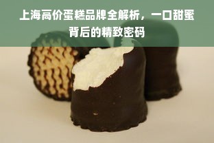 上海高价蛋糕品牌全解析，一口甜蜜背后的精致密码