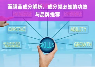 面膜蓝成分解析，成分党必知的功效与品牌推荐