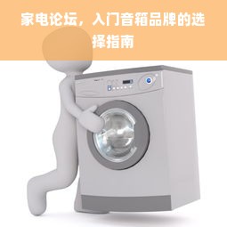家电论坛，入门音箱品牌的选择指南