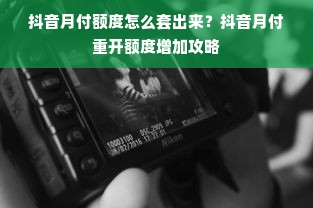 京东白条额度套现全解析