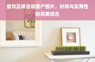 餐饮品牌自动窗户图片，时尚与实用性的完美结合