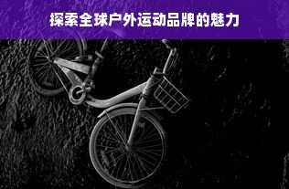探索全球户外运动品牌的魅力