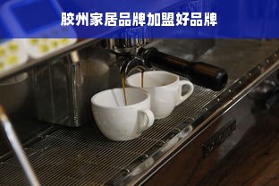 胶州家居品牌加盟好品牌
