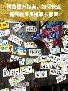 桶金提升指南，如何快速提高桃多多桃享卡额度