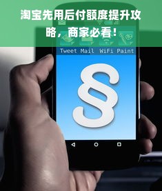 淘宝先用后付额度提升攻略，商家如何轻松扩容？