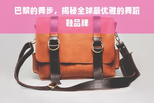 巴黎的舞步，揭秘全球最优雅的舞蹈鞋品牌
