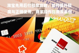 淘宝先用后付额度攻略，如何提升额度与正确使用，商家操作指南及案例分析