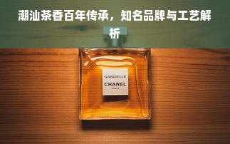 潮汕茶香百年传承，知名品牌与工艺解析