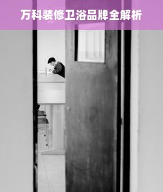 万科装修卫浴品牌全解析
