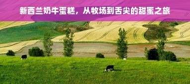 新西兰奶牛蛋糕，从牧场到舌尖的甜蜜之旅