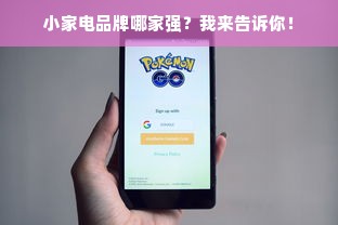 小家电品牌哪家强？我来告诉你！